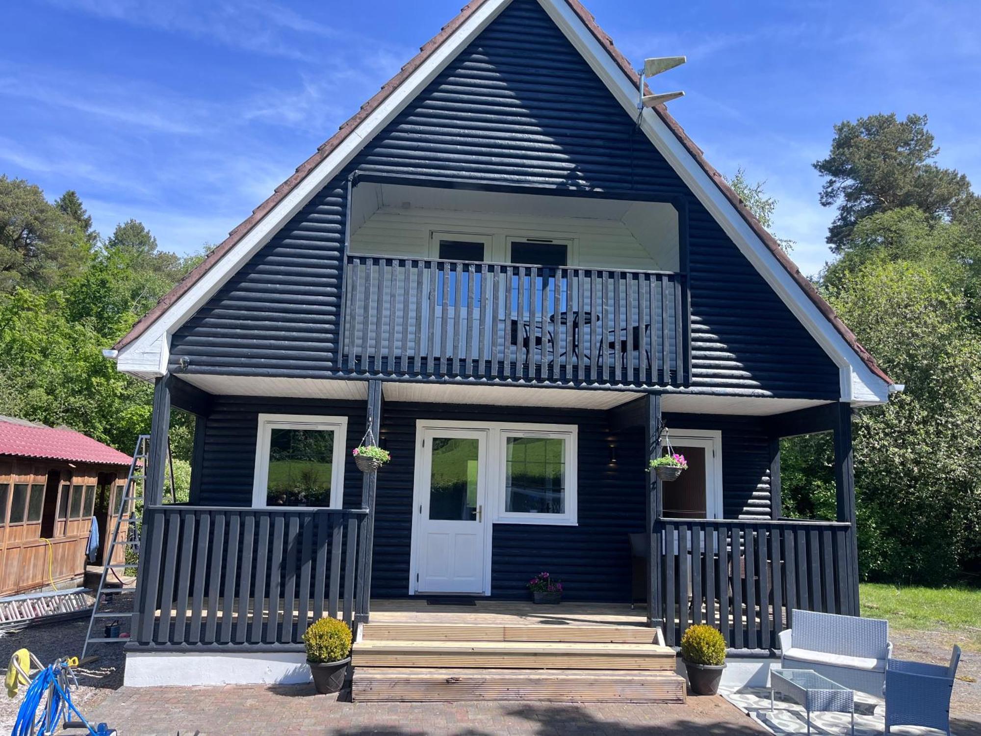 Cosy Lakeside Chalet With Option To Add Private Hot Tub Duneena Exterior foto